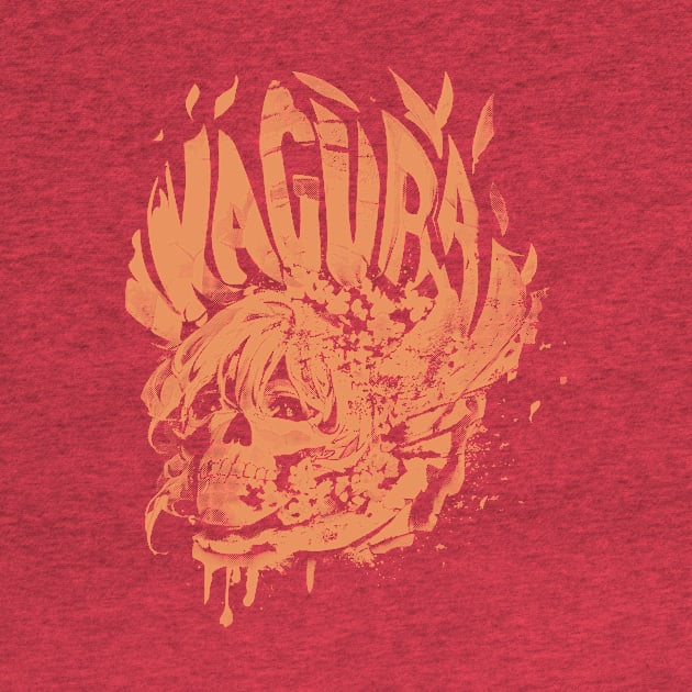 Skull Girl (apricot skull) by Kagura (The band)